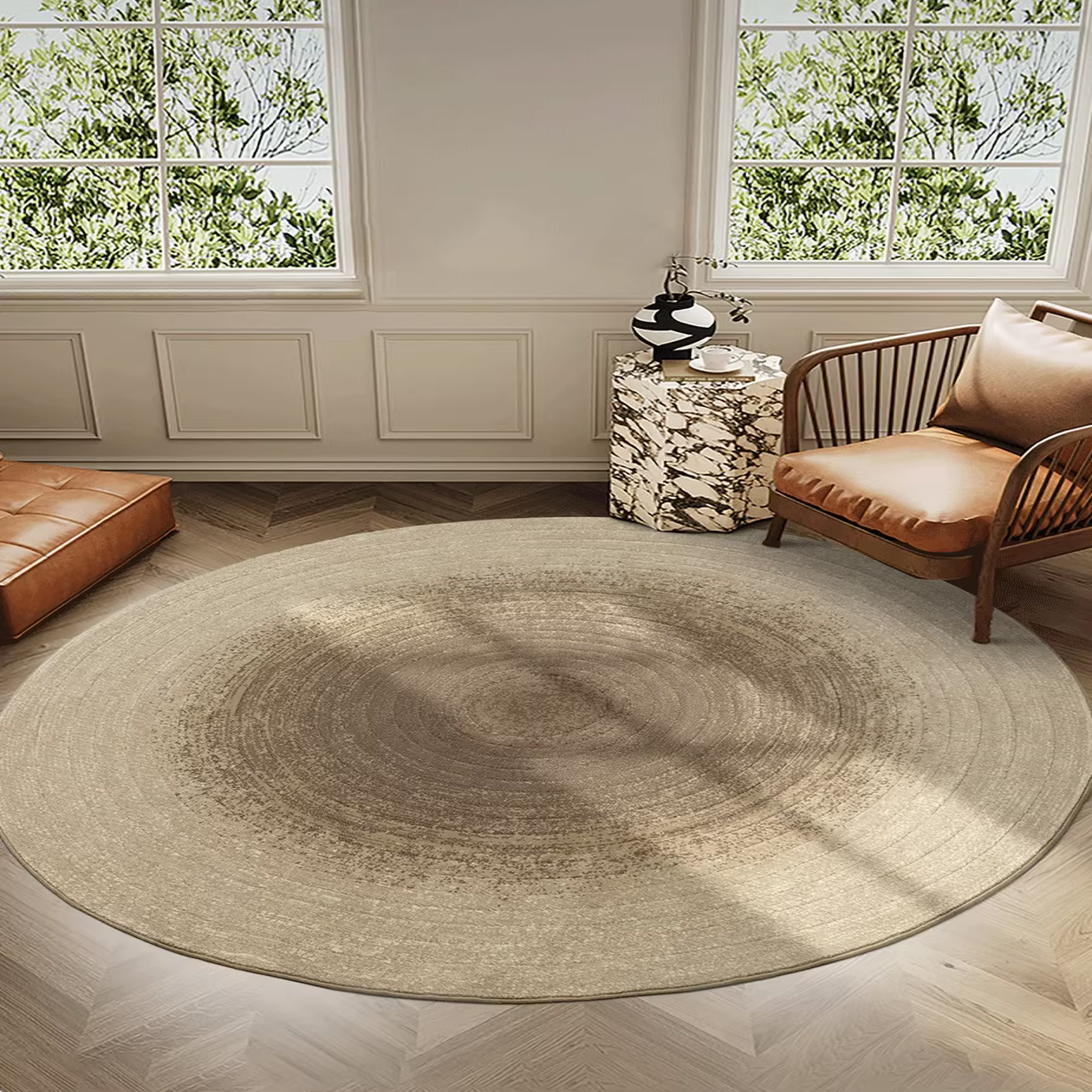 Rayne Round Rug, 03