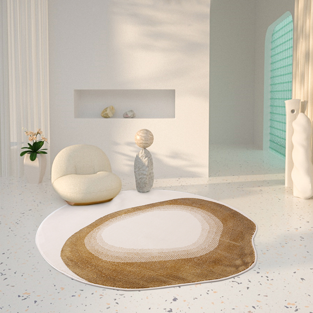 Annis Irregular Round Rug (Quick Delivery)