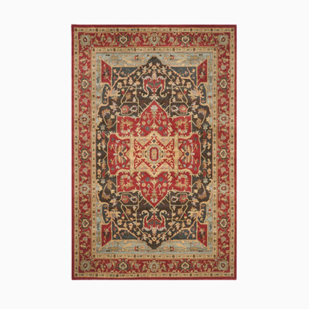 Jimi Emperor Red Print Rug