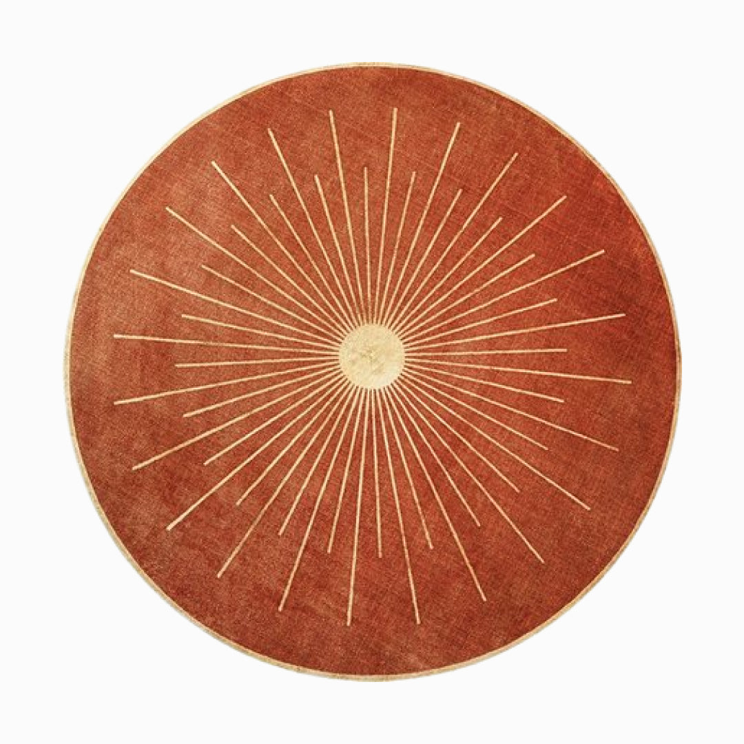 Sole Round Area Rug