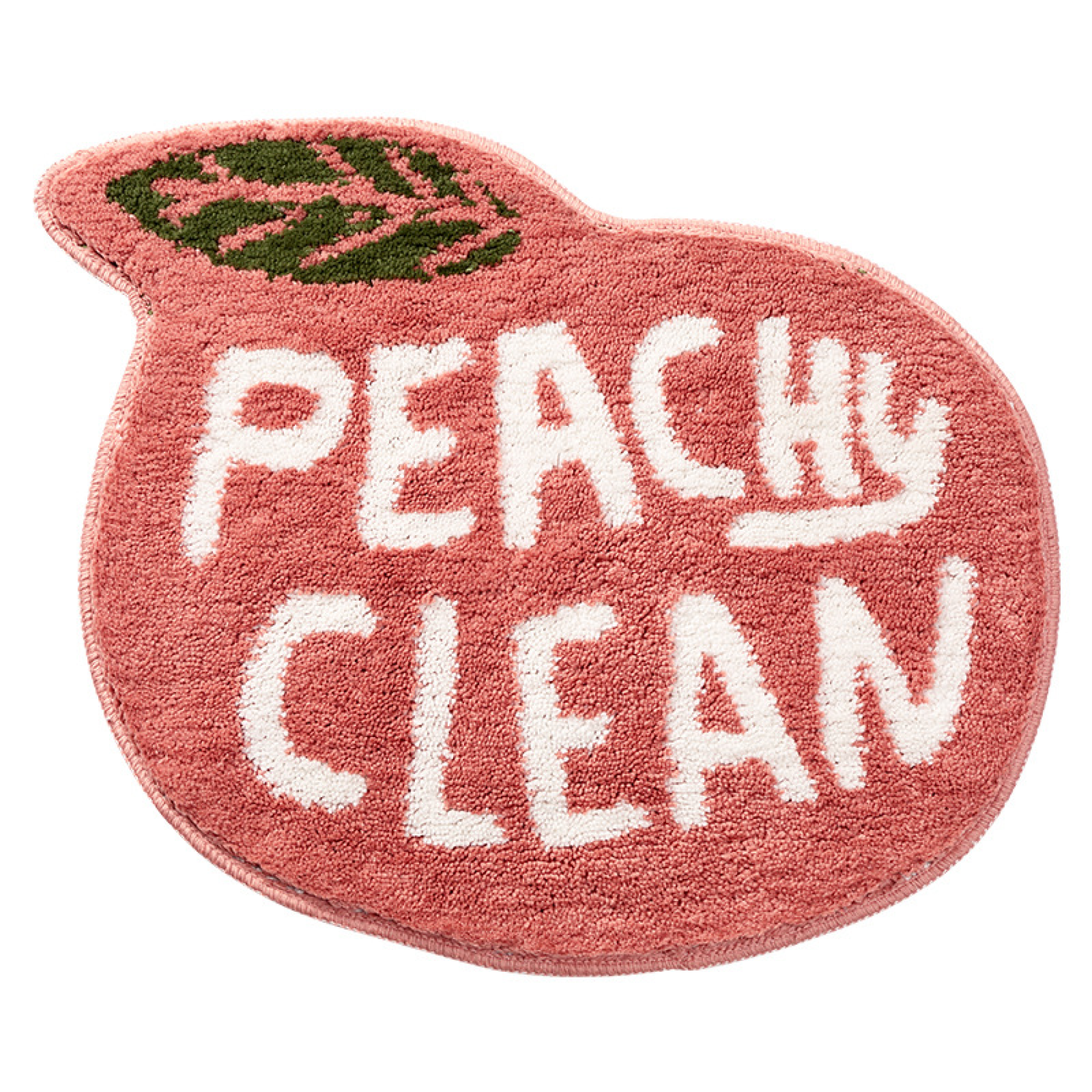 Peachy Clean Bathroom Rug