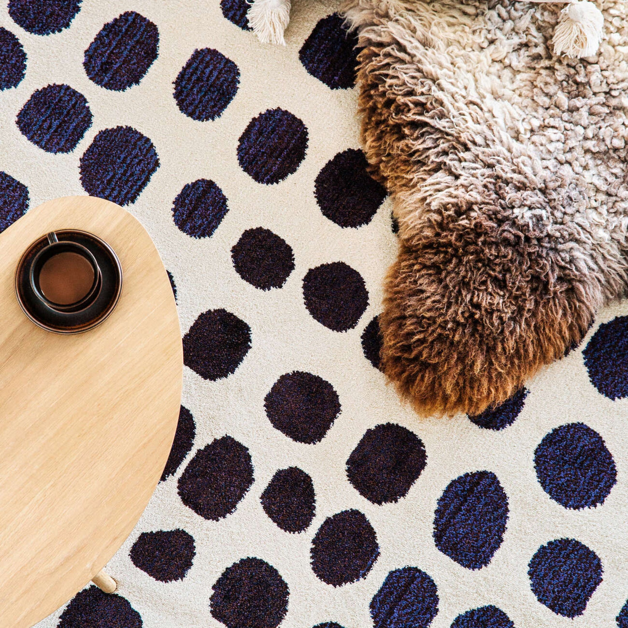 Dalmation Handtufted Runner Rug