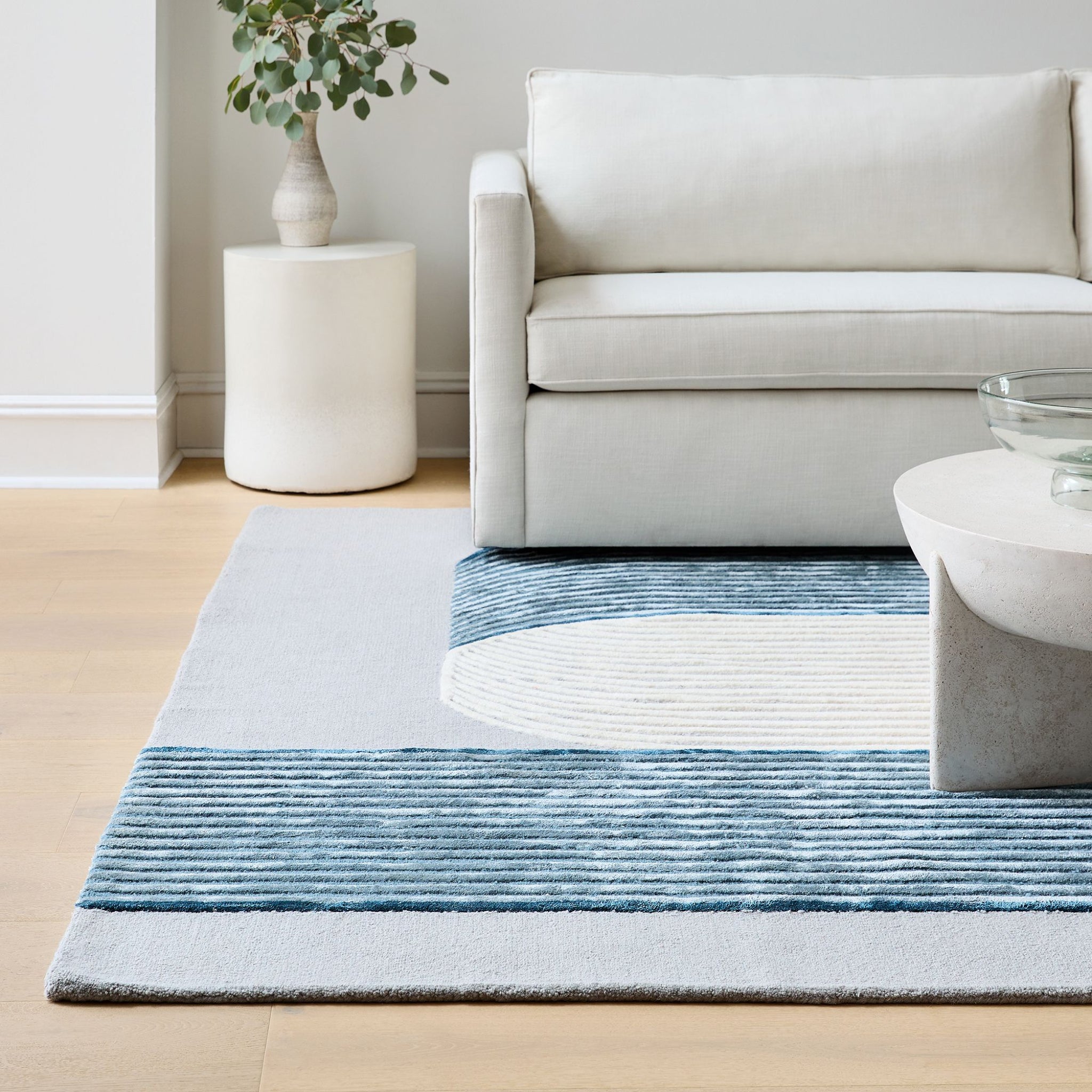 Penny Ocean Handtufted Rug