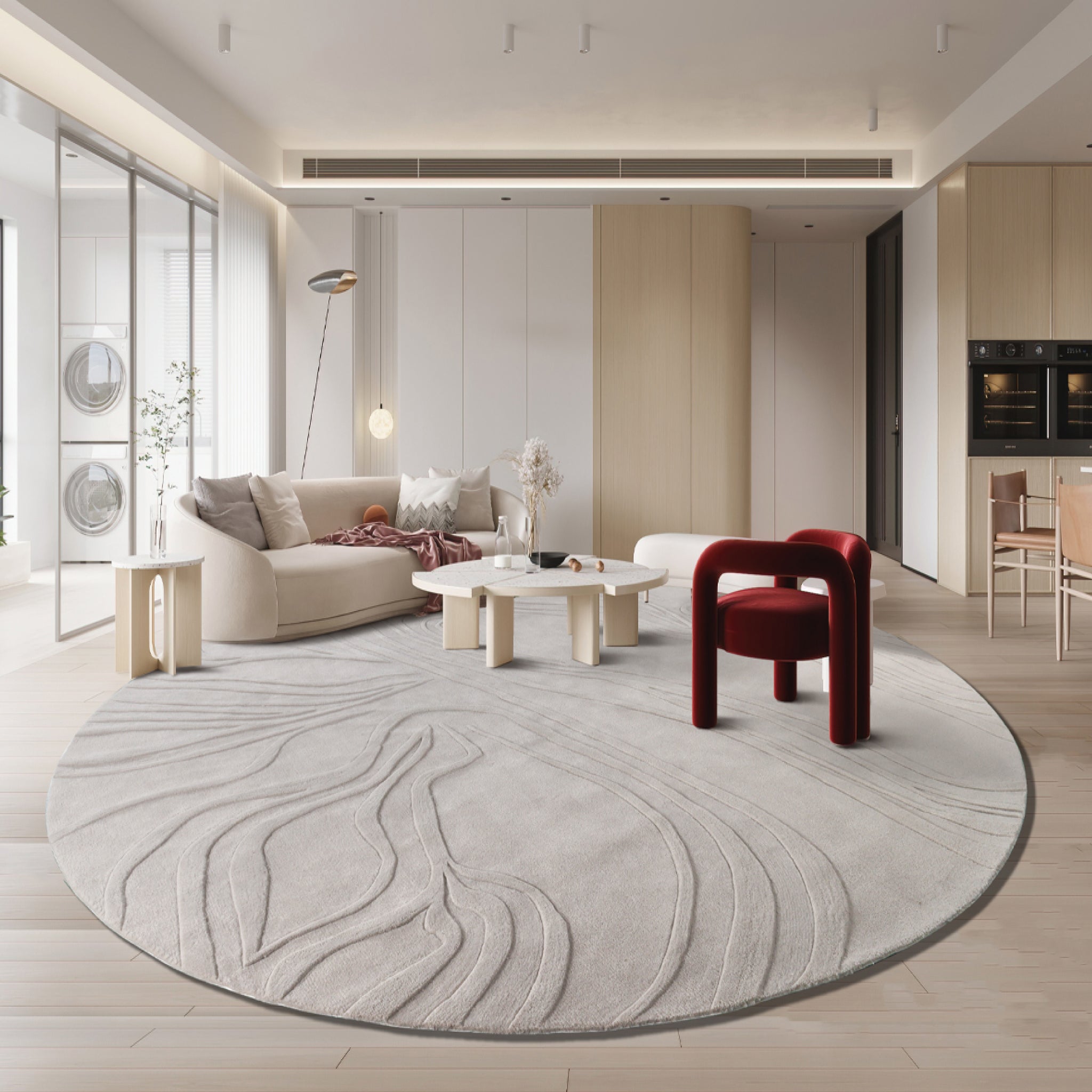 Averill Round Area Rug