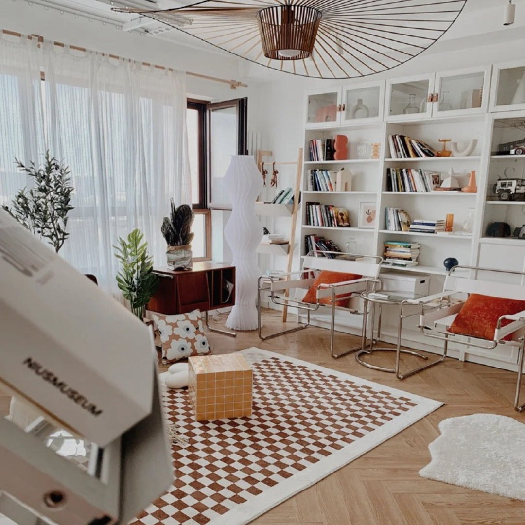 Checkers Fine Area Rug