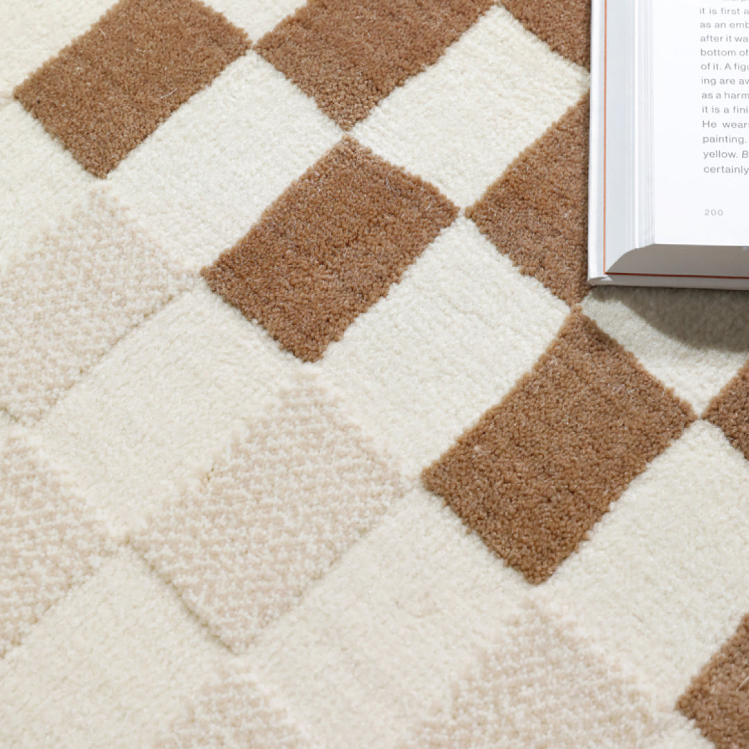 Checkers Fine Area Rug