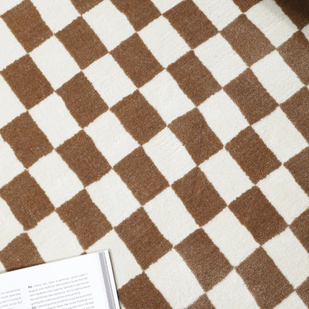 Checkers Fine Area Rug