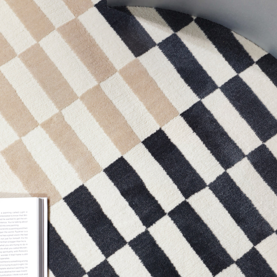 Checkers Fine Area Rug