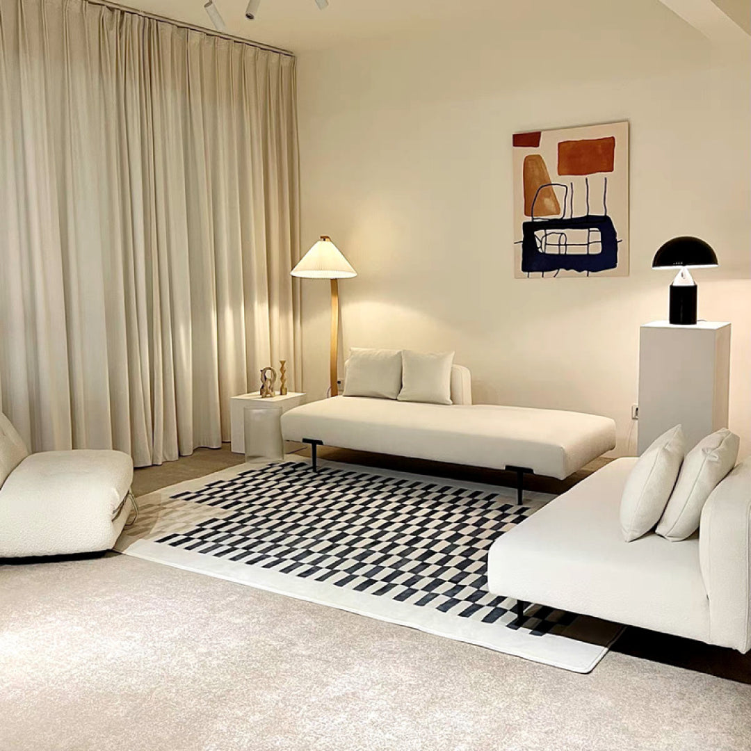 Checkers Fine Area Rug