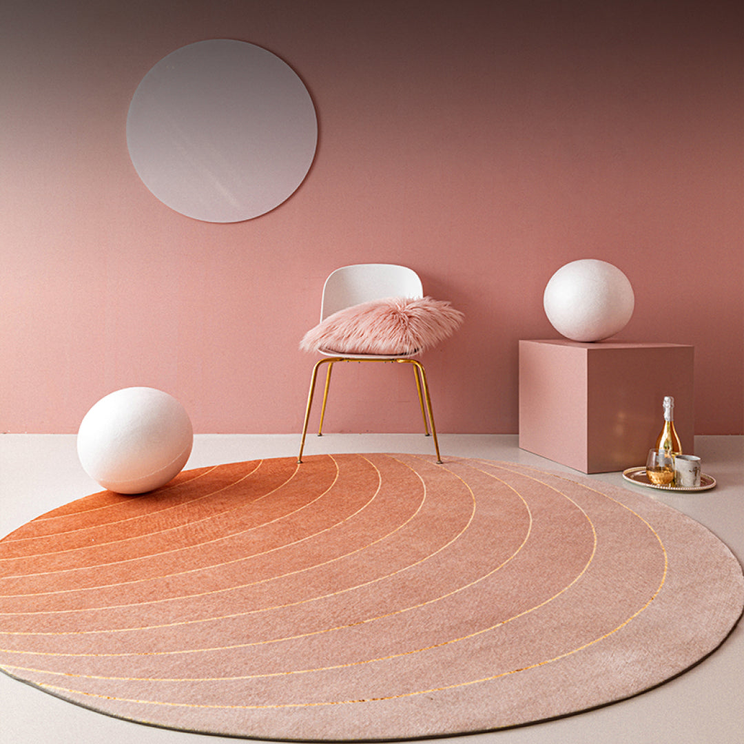 Sole Round Area Rug