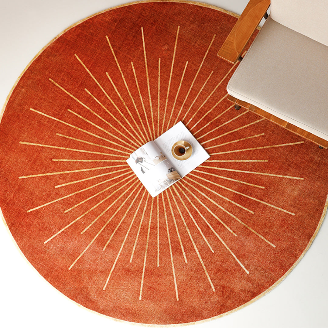 Sole Round Area Rug