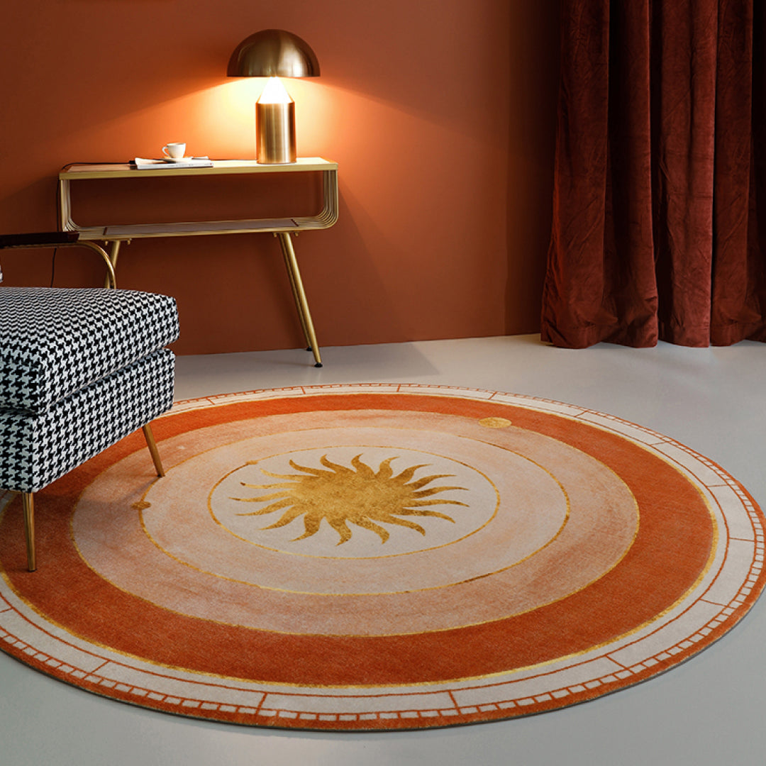 Sole Round Area Rug