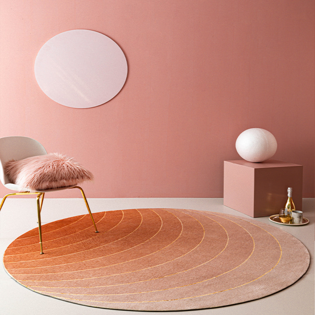 Sole Round Area Rug