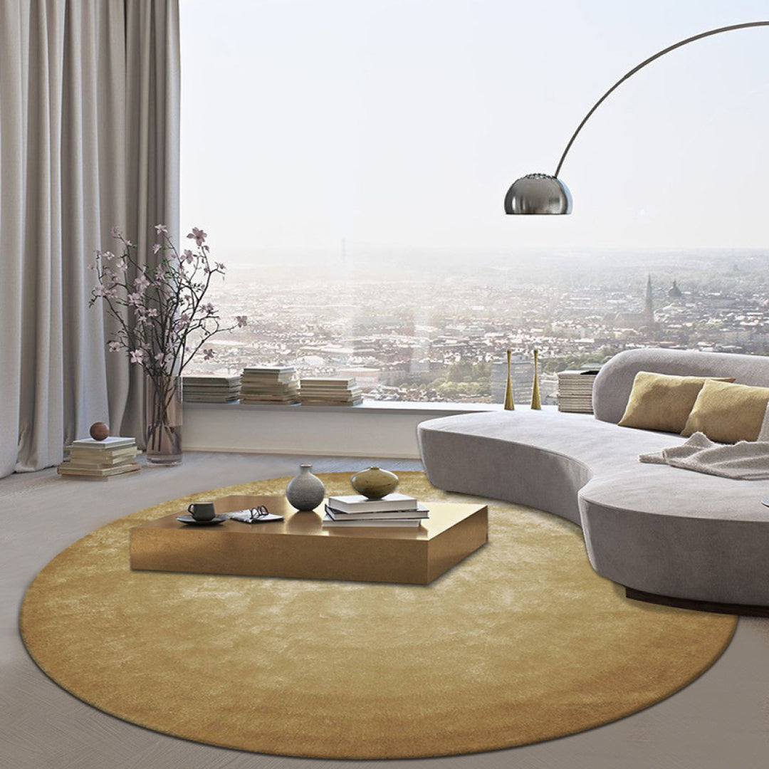 Levi Round Neutral Area Rug