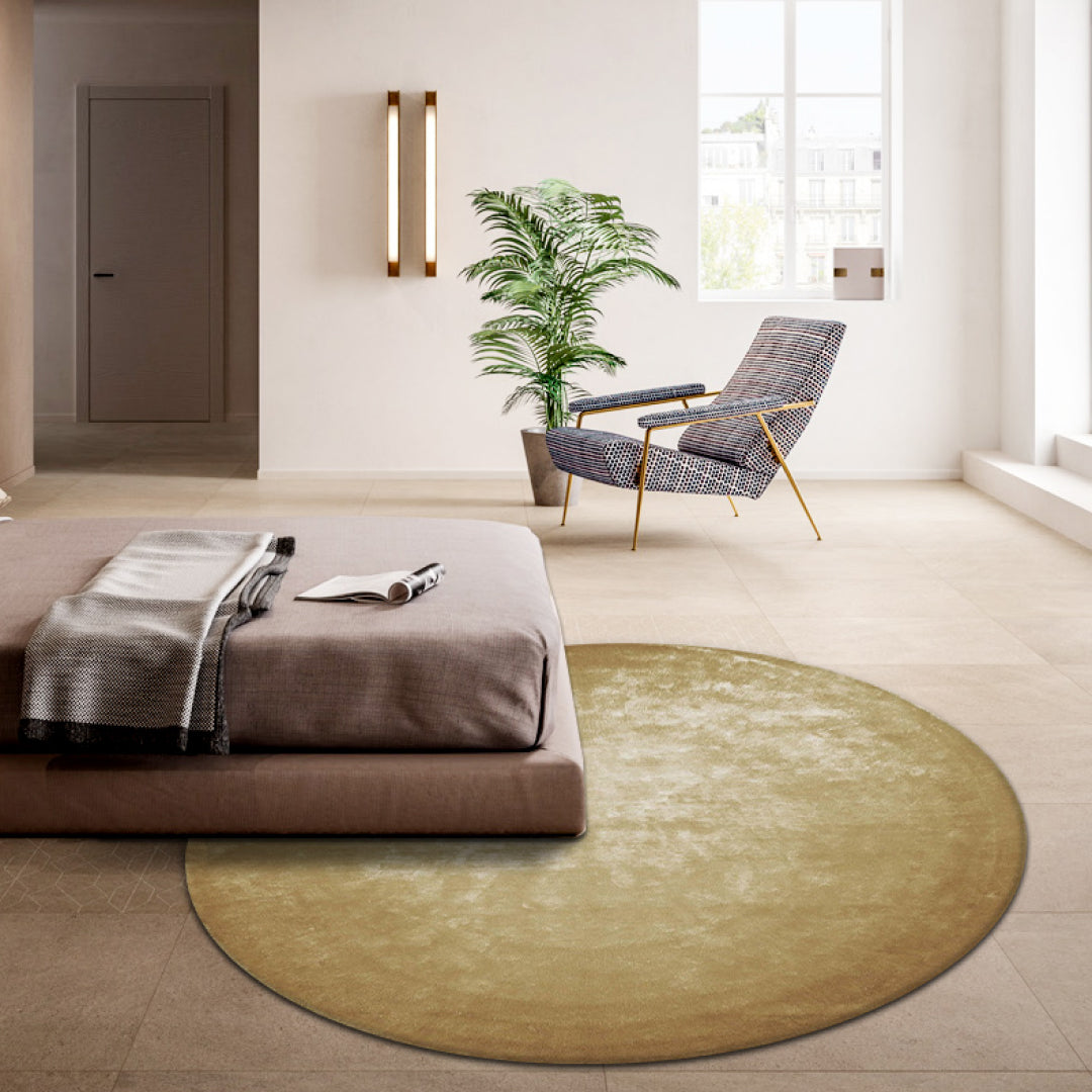 Levi Round Neutral Area Rug
