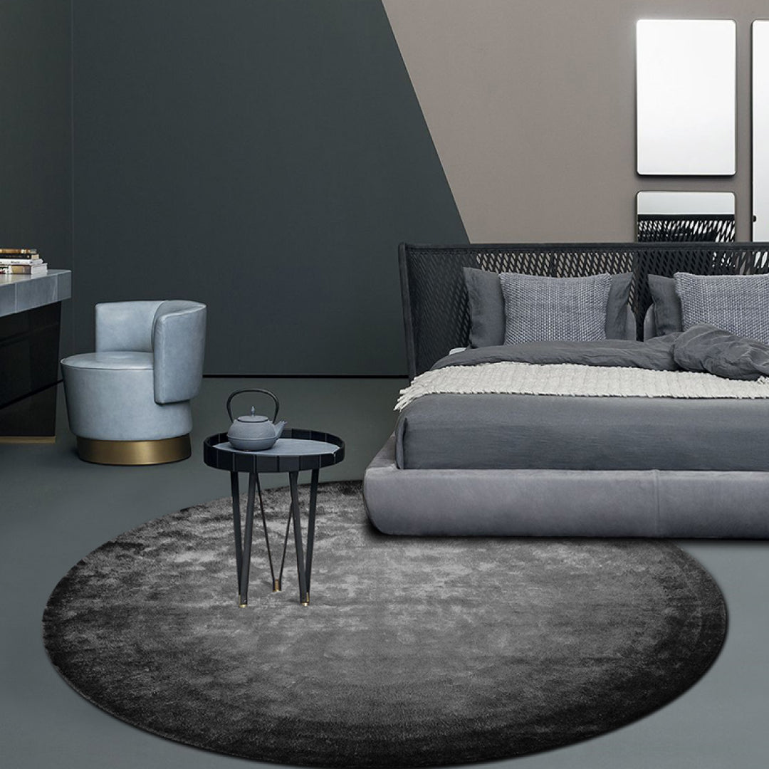 Levi Round Neutral Area Rug