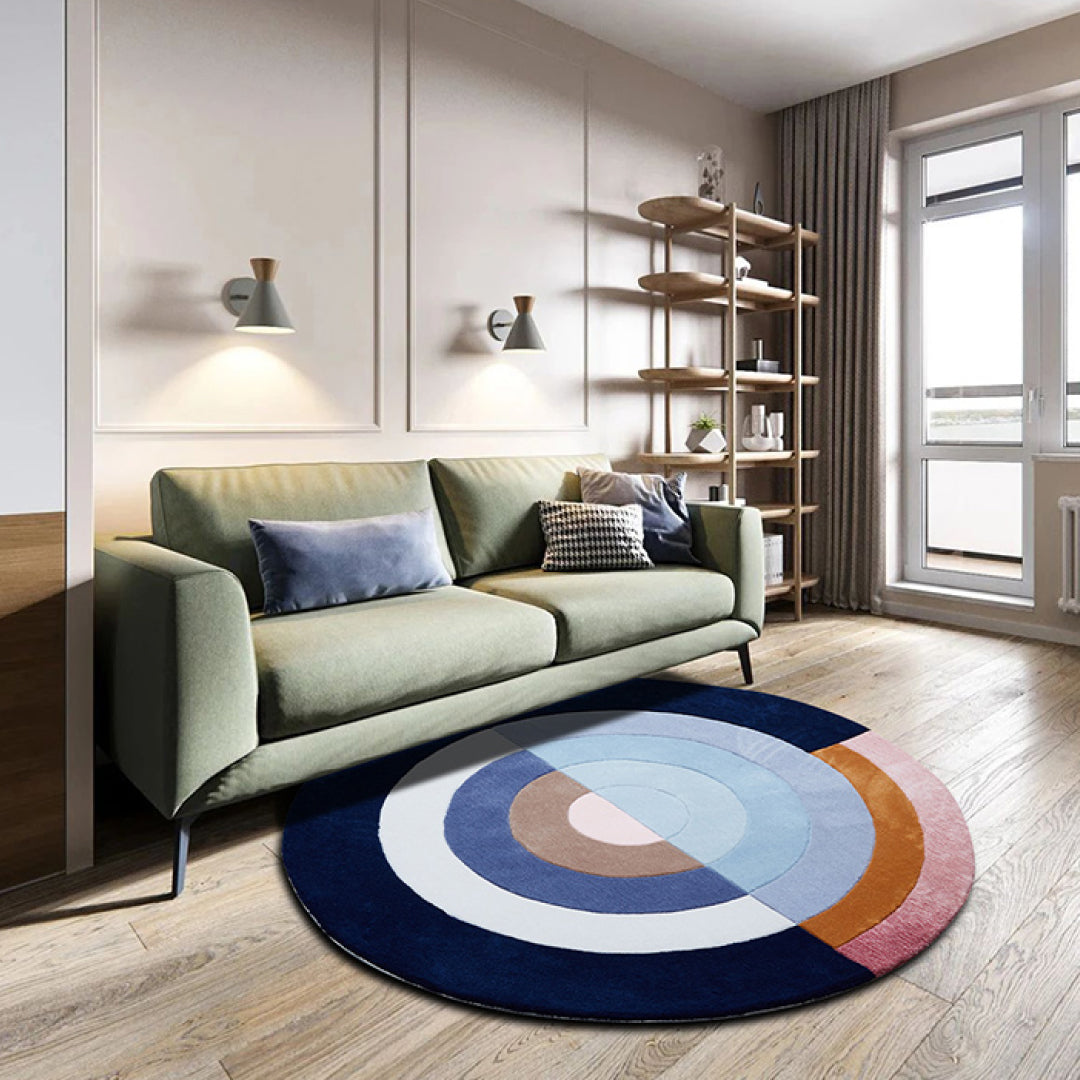 Aurora Round Area Rug