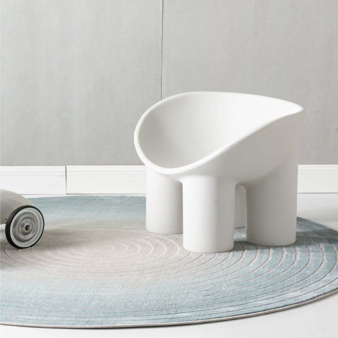 Ryilee Round Area Rug (Quick Delivery)