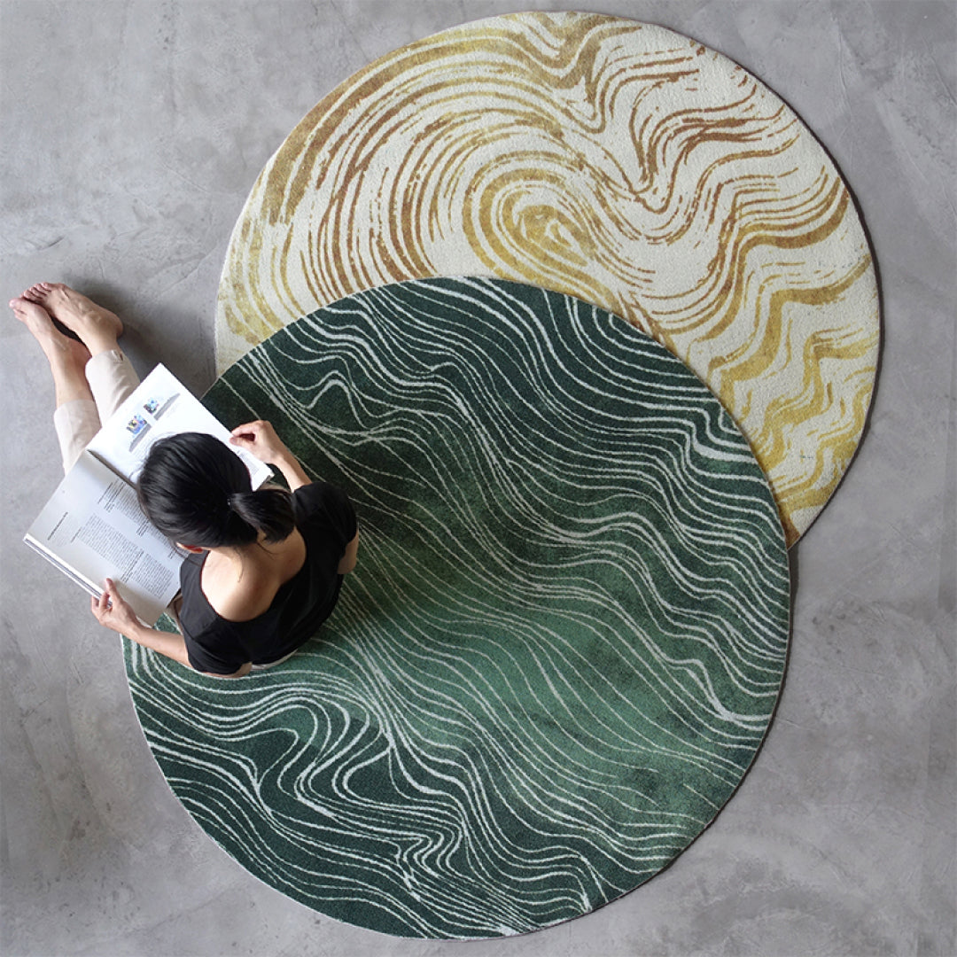 Reet Round Area Rug