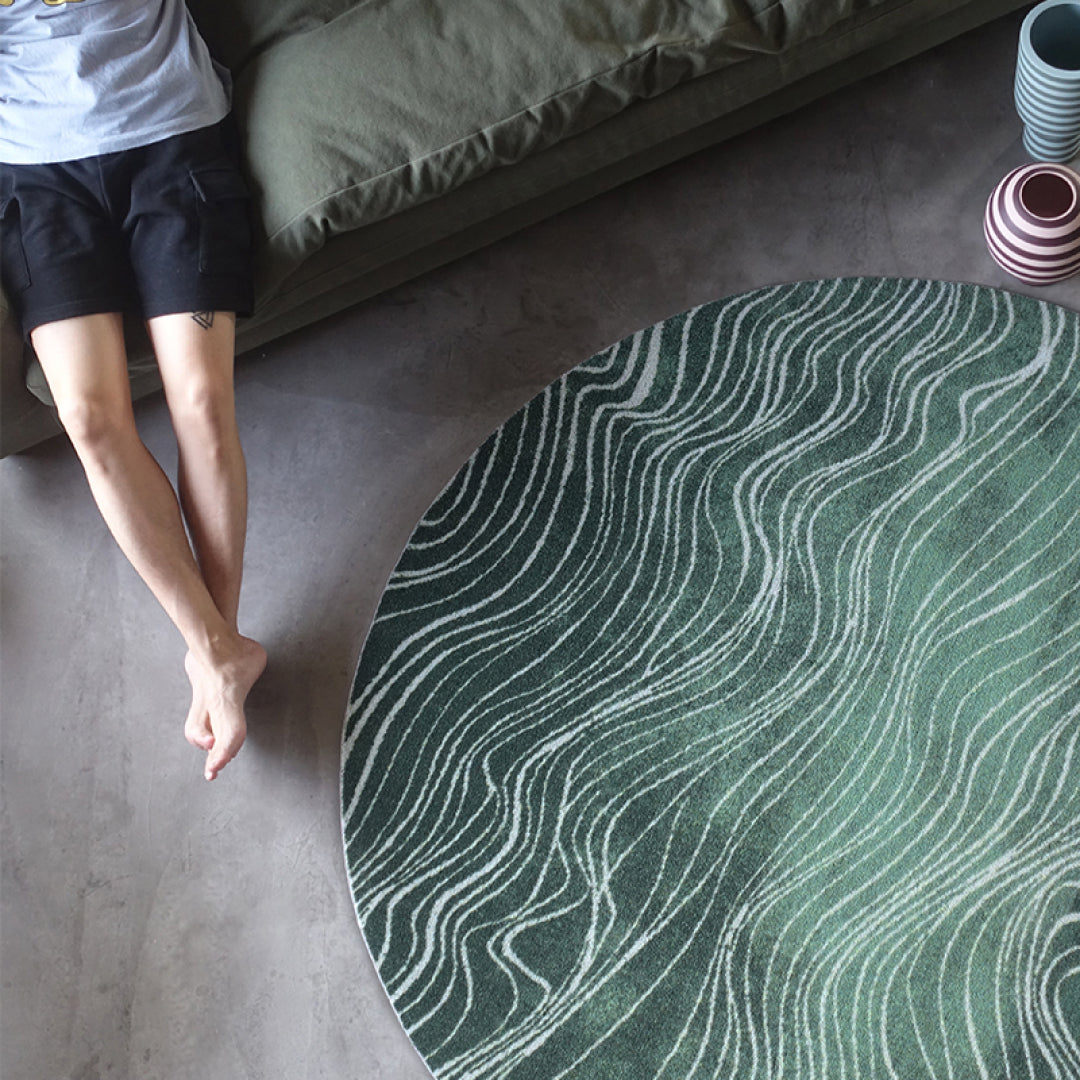 Reet Round Area Rug