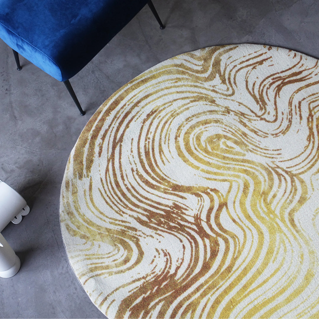 Reet Round Area Rug