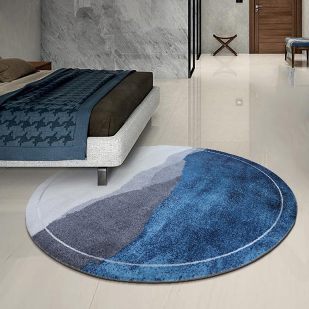 Mountain Round Area Rug