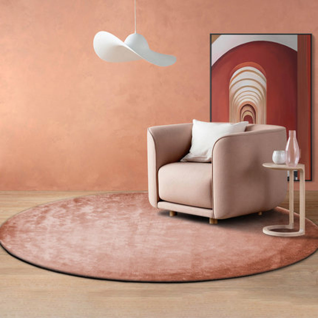Levi Round Neutral Area Rug