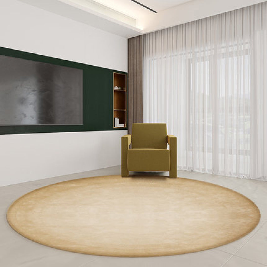 Levi Round Neutral Area Rug