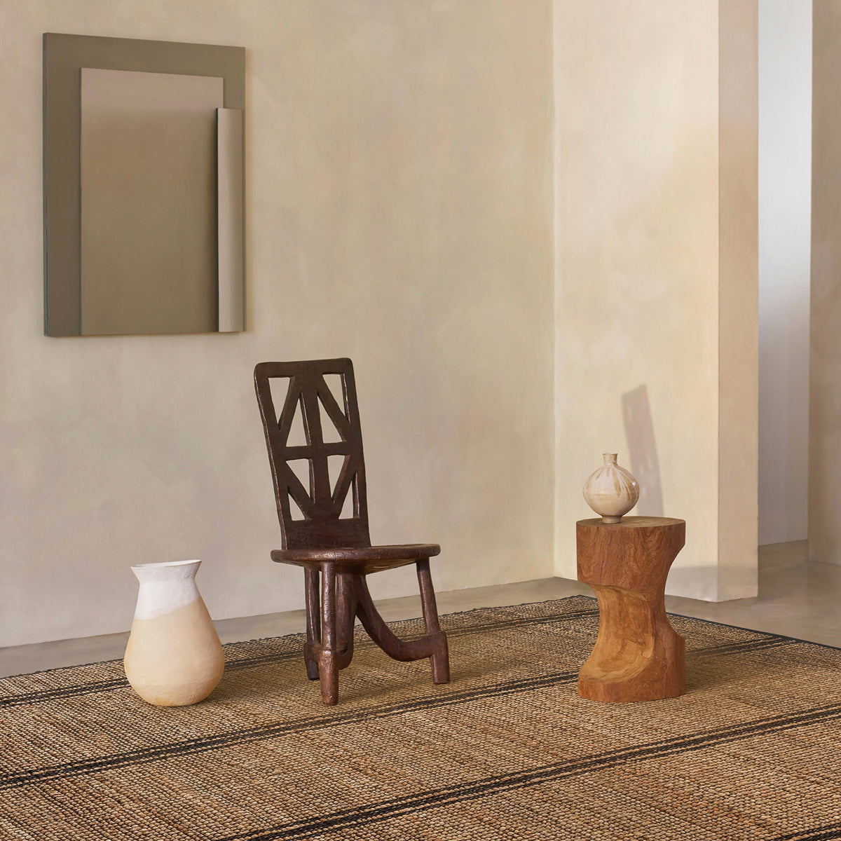 Caine Jute Rug, 01 (Quick Delivery)