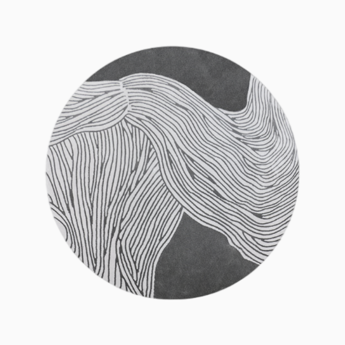 Flow Round Rug