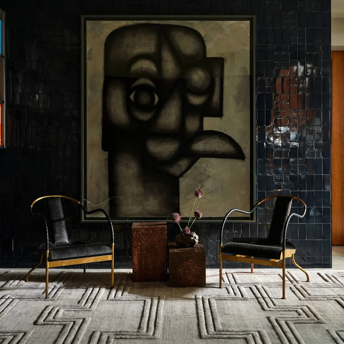 Conova Rug, Light Grey