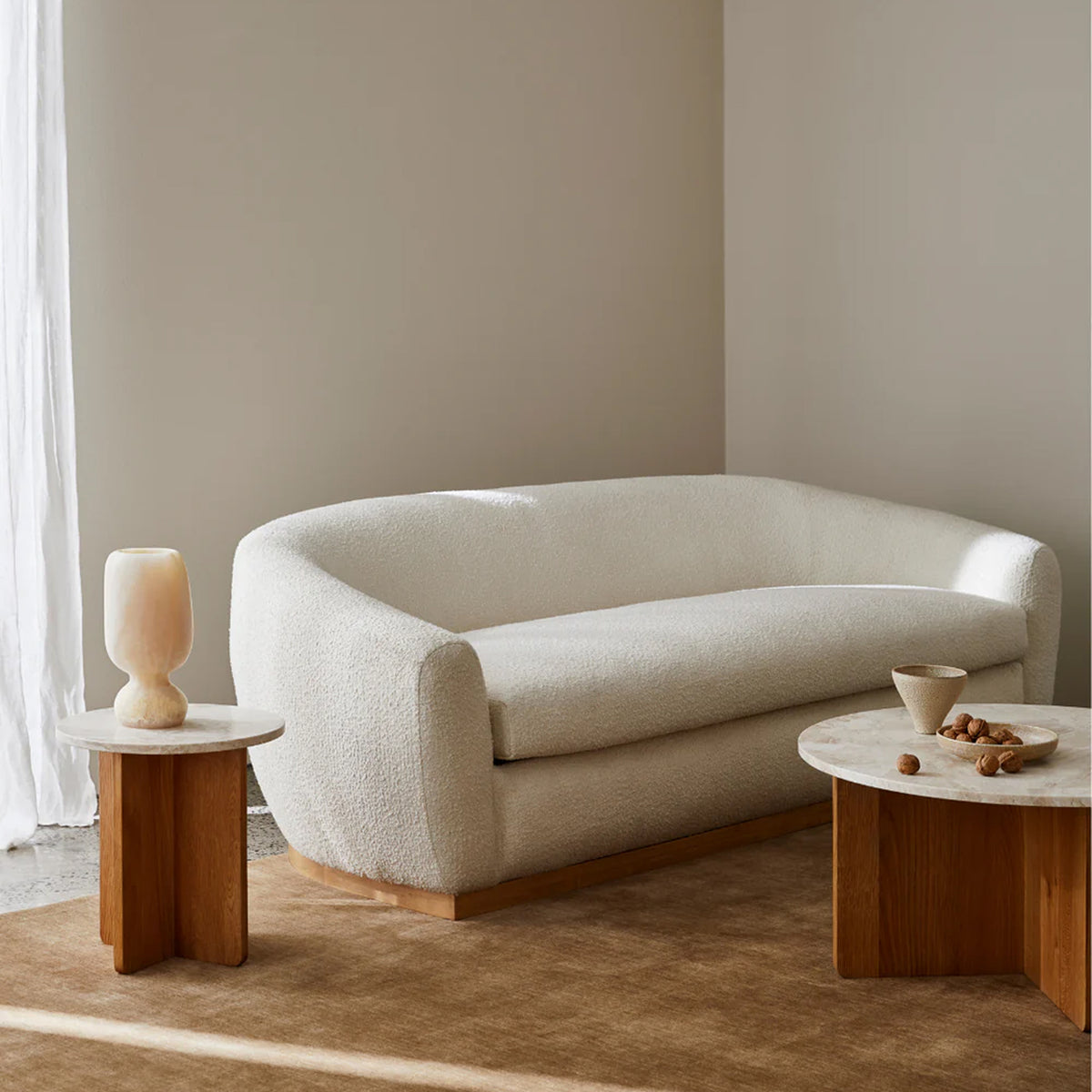 Anders Rug, Tan (Quick Delivery)