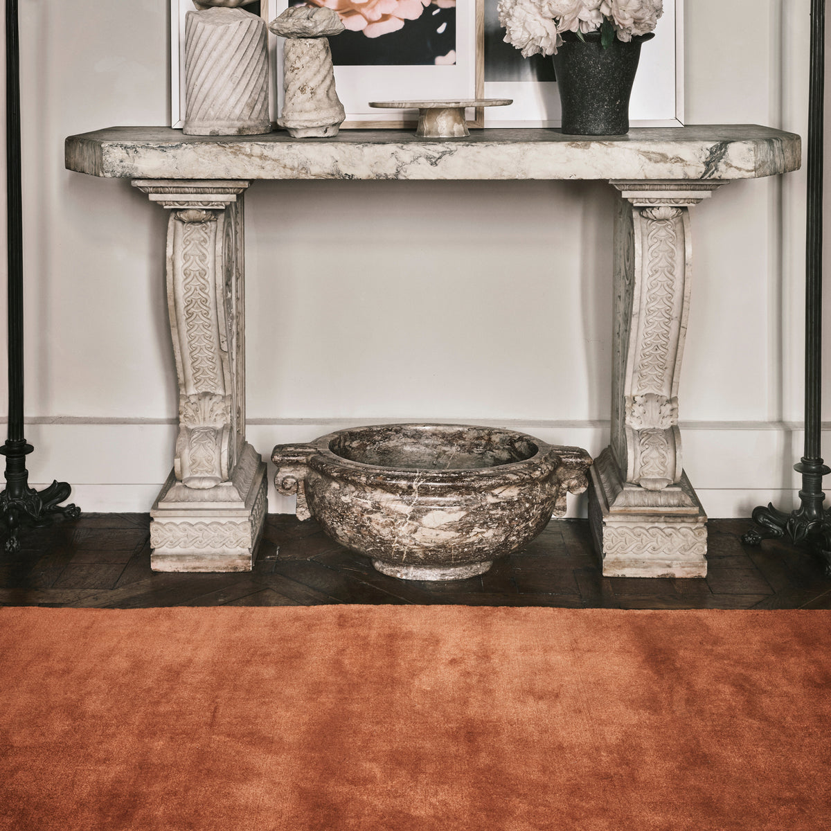 Lyra Rug, Rust