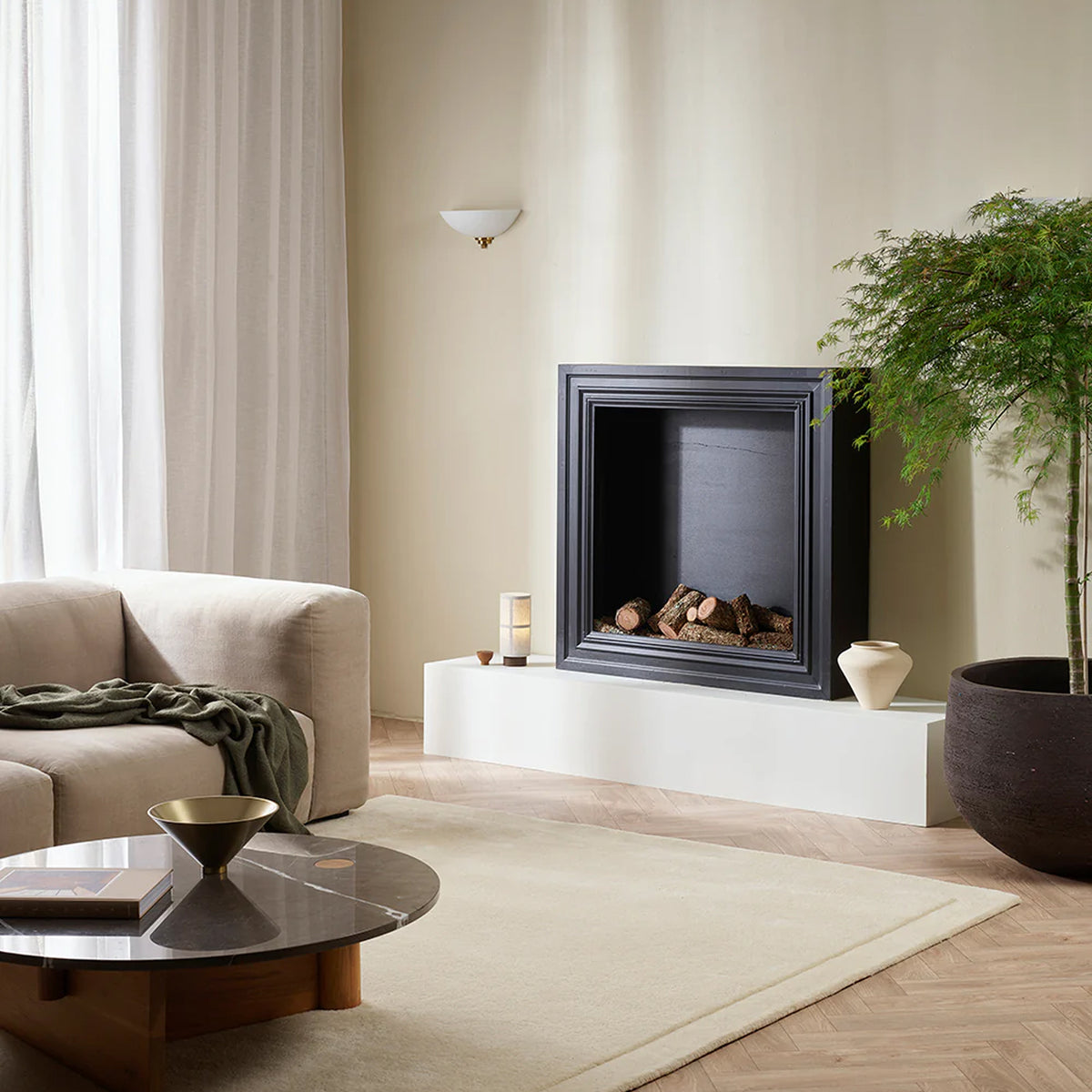 Norf Rug, Ivory