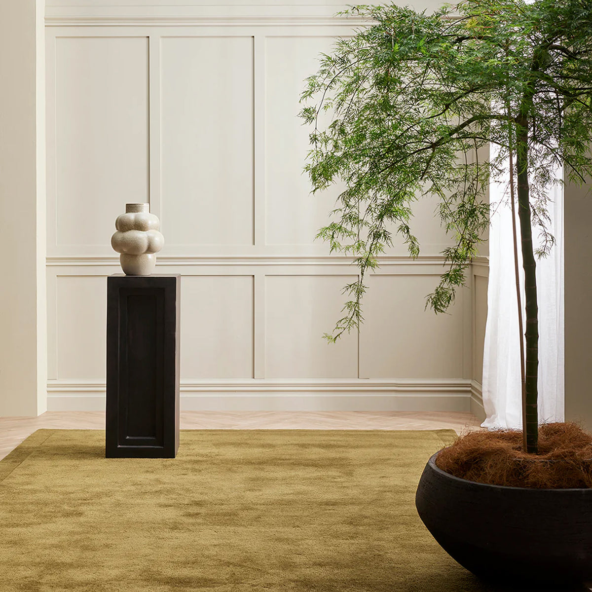 Norf Rug, Olive