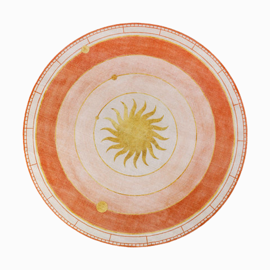 Sole Round Area Rug