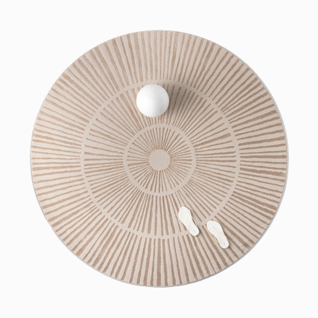 Binx Round Area Rug (Quick Delivery)