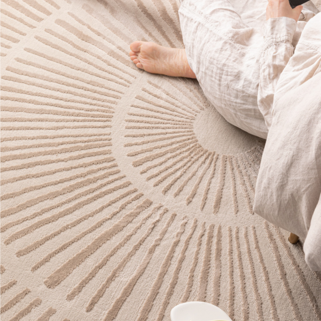 Binx Round Area Rug (Quick Delivery)
