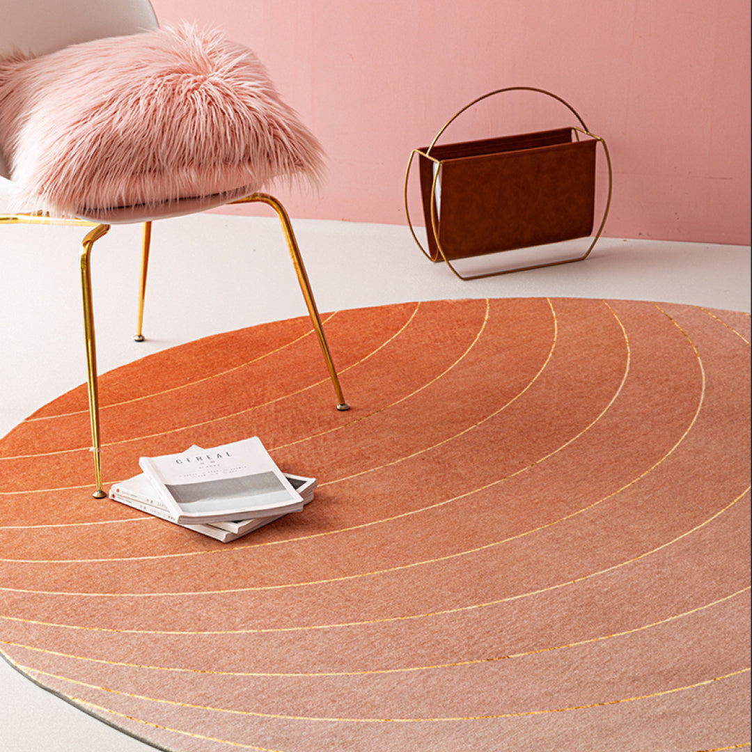 Sole Round Area Rug