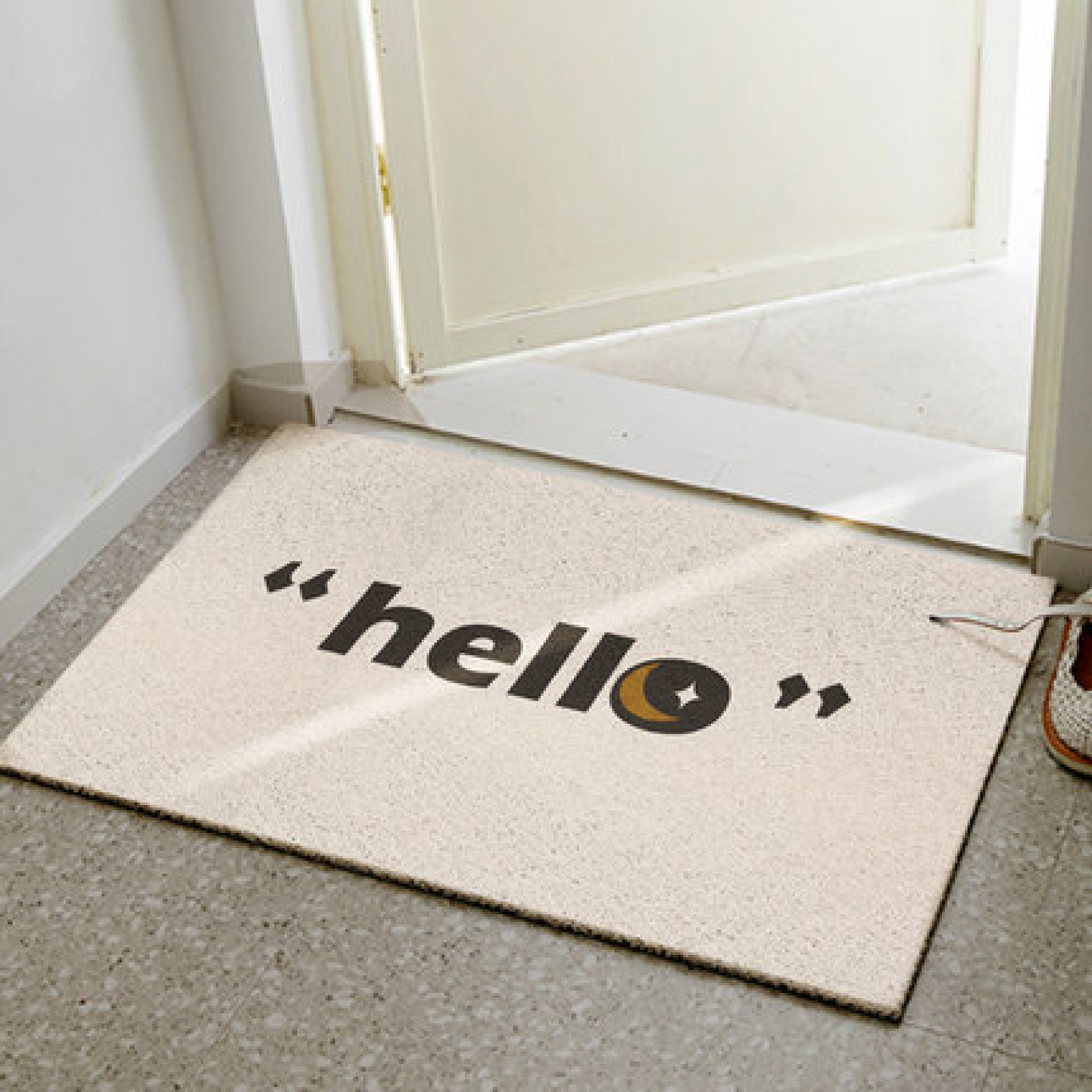 Hello Entryway Door Mat